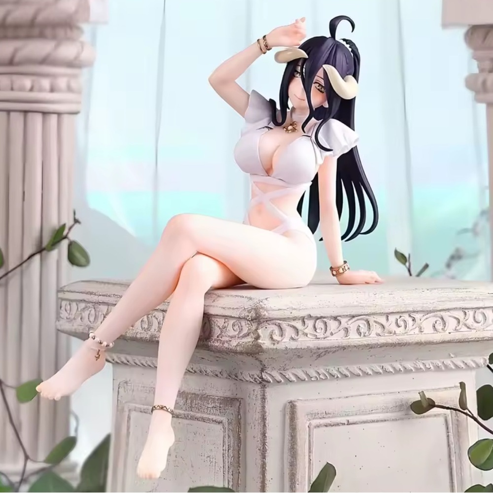 Albedo Overlord White Bodysuit Ver. Anime Figure – No Box